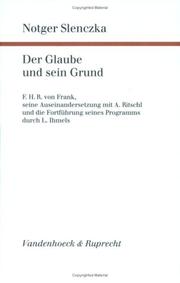 Cover of: Studien zur Erlanger Theologie