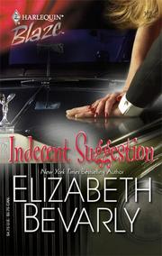 Cover of: Indecent suggestion