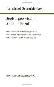 Seelsorge zwischen Amt und Beruf by Reinhard Schmidt-Rost