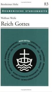 Cover of: Reich Gottes: Hoffnung gegen Hoffnungslosigkeit