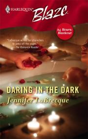Cover of: Daring in the dark by Jennifer LaBrecque
