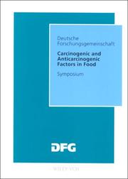 Cover of: Carcinogenic and anticarcinogenic factors in food: symposium