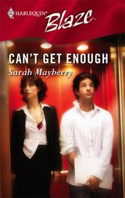 Cover of: Can't get enough