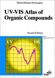 Cover of: UV-VIS atlas of organic compounds