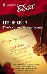 Cover of: Don't open till Christmas / Leslie Kelly.