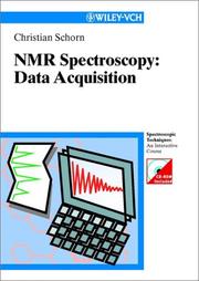 Cover of: NMR Spectroscopy by Christian Schorn, Christian Schorn