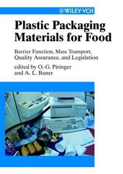 Cover of: Plastic Food Packaging Materials by 