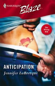 Cover of: Anticipation by Jennifer LaBrecque