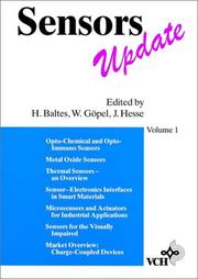 Cover of: Fundamentals and General Aspects, Volume 1, Sensors by Oliver Gassmann, H. Meixner