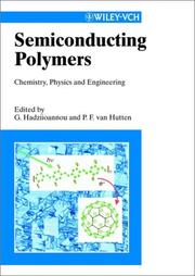 Cover of: Semiconducting polymers by Georges Hadziioannou