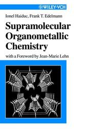 Cover of: Supramolecular organometallic chemistry
