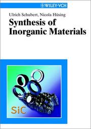 Cover of: Synthesis of inorganic materials by U. Schubert