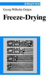 Cover of: Freeze-Drying by Georg-Wilhelm Oetjen