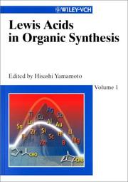 Cover of: Lewis acids in organic synthesis | 