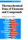 Cover of: Thermochemical data of elements and compounds