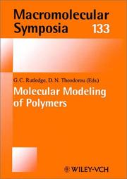 Cover of: Macromolecular Symposia 133 by Höcker. Hartwig, W. Guth, B. Jung, I. Meisel, S. Spiegel