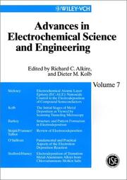 Cover of: Advances in Electrochemical Science and Engineering Volume 7 by 