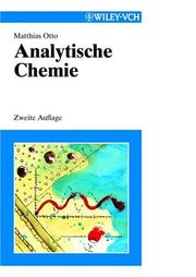 Cover of: Analytische Chemie