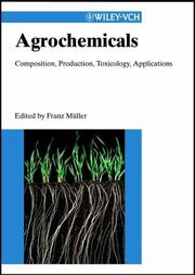 Cover of: Agrochemicals by Franz Müller (editor).
