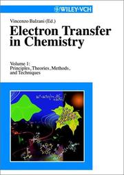 Cover of: Electron transfer in chemistry by Vincenzo Balzani (ed.).