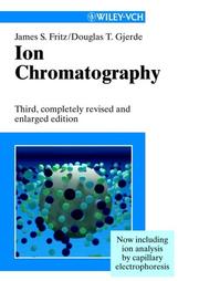 Cover of: Ion chromatography. by Fritz, James S.