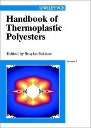 Cover of: Handbook of Thermoplastic Polyesters, Homopolymers, Copolymers, Blends and Composites by Stoyko Fakirov