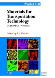 Cover of: Materials for transportation technology
