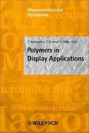 Cover of: Macromolecular Symposia 154: Polymers in Display Applications