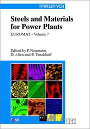 Cover of: Steels and materials for power plants