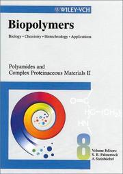 Cover of: Polyamides and Complex Proteinaceous Materials II (Biopolymers, Vol. 8) by 