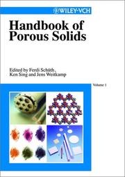 Cover of: Handbook of porous solids