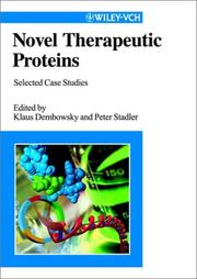 Cover of: Novel therapeutic proteins | 