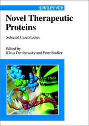 Cover of: Novel Therapeutic Proteins: Selected Case Studies