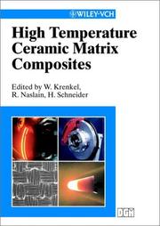 Cover of: High Temperature Ceramic Matrix Composites by 
