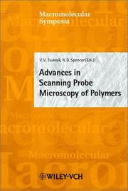 Cover of: Advances in Scanning Probe Microscopy of Polymers (Macromolecular Symposia)