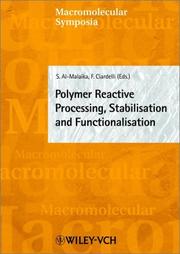 Cover of: Polymer Reactive Processing, Stabilisation and Functionalisation (Macromolecular Symposia)