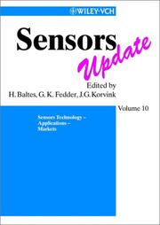 Cover of: Sensors, Update 10 (Sensors) by Oliver Gassmann, H. Meixner
