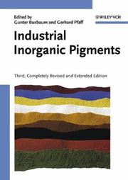 Cover of: Industrial Inorganic Pigments by 