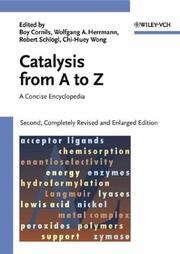 Cover of: Catalysis from A to Z: A Concise Encyclopedia