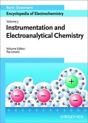 Cover of: Instrumentation and electroanalytical chemistry by volume edited by Patrick R. Unwin.