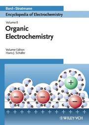 Cover of: Organic Electrochemistry Volume 8 by 