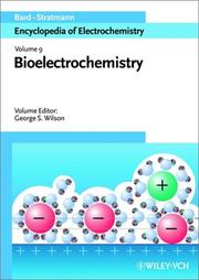 Cover of: Bioelectrochemistry Volume 9 by 
