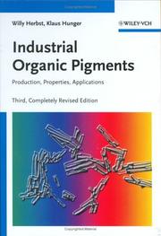 Cover of: Industrial organic pigments by Willy Herbst