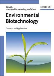 Environmental biotechnology by J. Winter