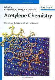 Cover of: Acetylene Chemistry | 