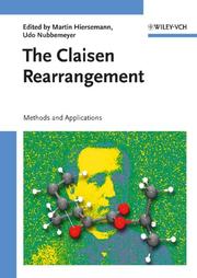 Cover of: The Claisen Rearrangement by 