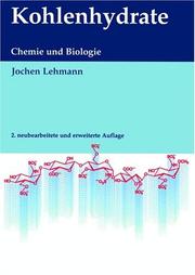 Cover of: Kohlenhydrate