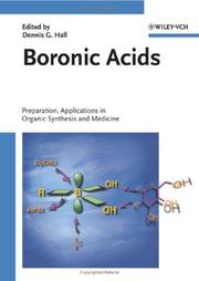 Boronic Acids by Dennis G. Hall