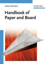 Cover of: Handbook of Paper and Board by Herbert Holik