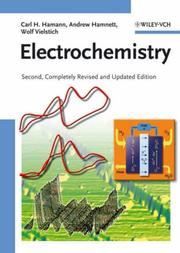 Electrochemistry by Carl H. Hamann, Andrew Hamnett, Wolf Vielstich